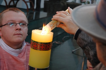 Zapalenie świec od Paschału (3)