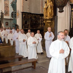 Udzielenie posługi lektora stałego w toruńskiej katedrze, 29 czerwca 2014